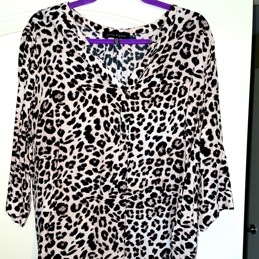 Leopard Blouse